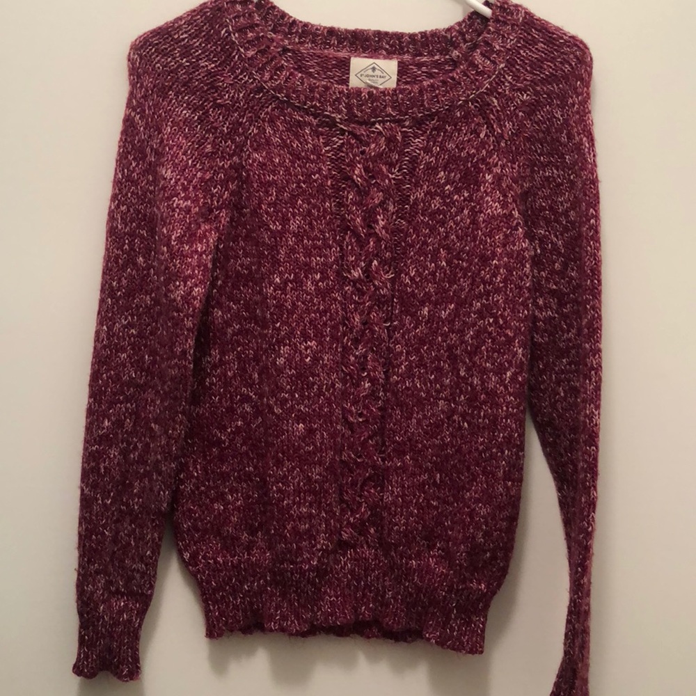Purple sweater